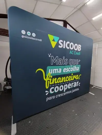 Backdrop Portátil para eventos Imagem