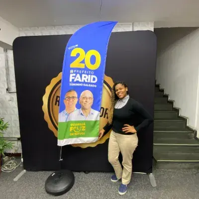 Wind Banner para eleições Imagem